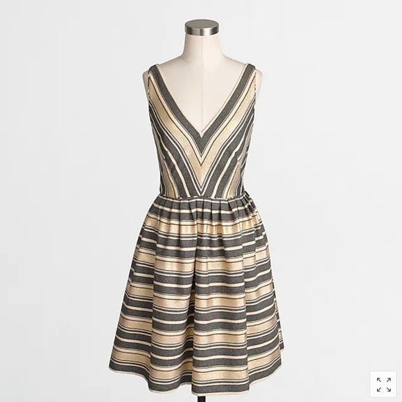 J. Crew Dresses & Skirts - NWT J. CREW Party Dress Gorgeous Double V Neck